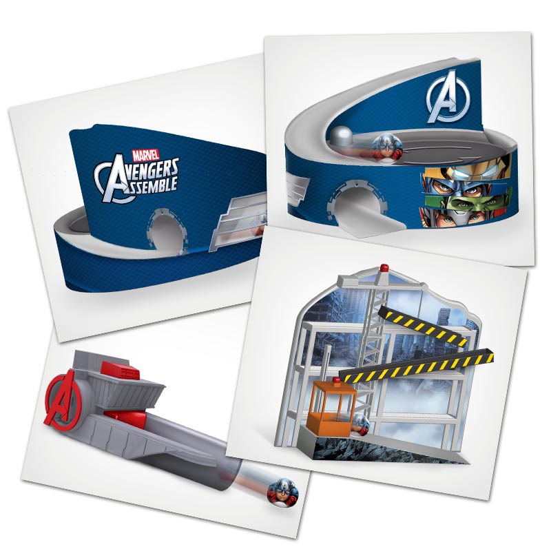 Arte conceitual de produto playset