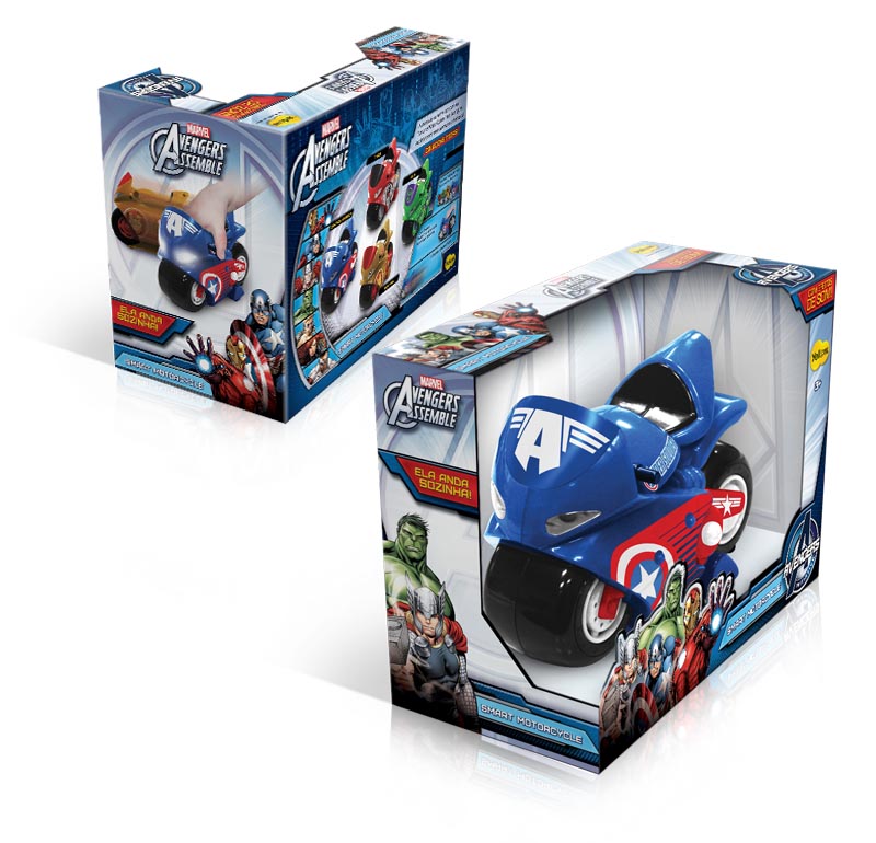 Embalagem Window Box Smart Motos