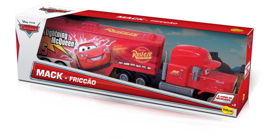Embalagem Window Box Mack Fricção