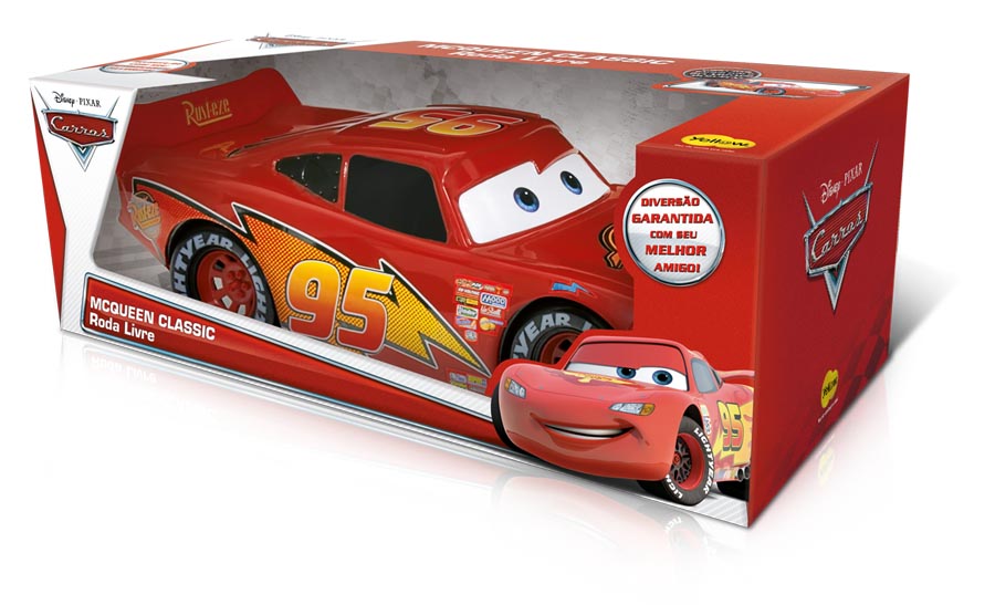 Embalagem com produto McQueen Classic - Roda Livre
