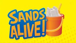Linha de brinquedos e embalagens Yellow Sands Alive