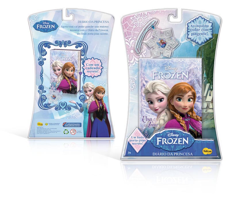 Embalagem Blister o Diário da Princesa