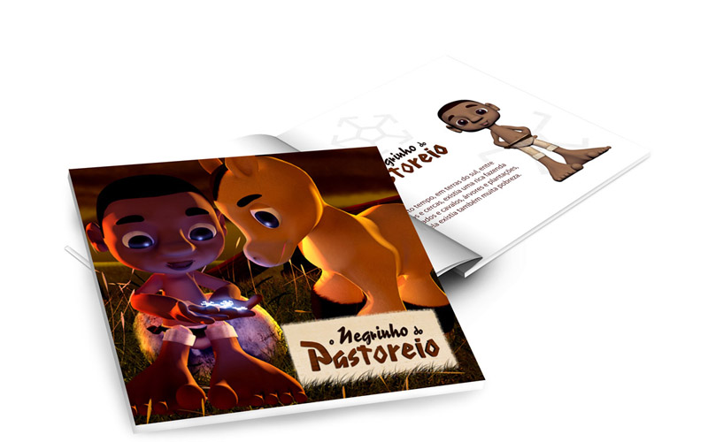 Livro Impresso do Projeto Negrinho do Pastoreio