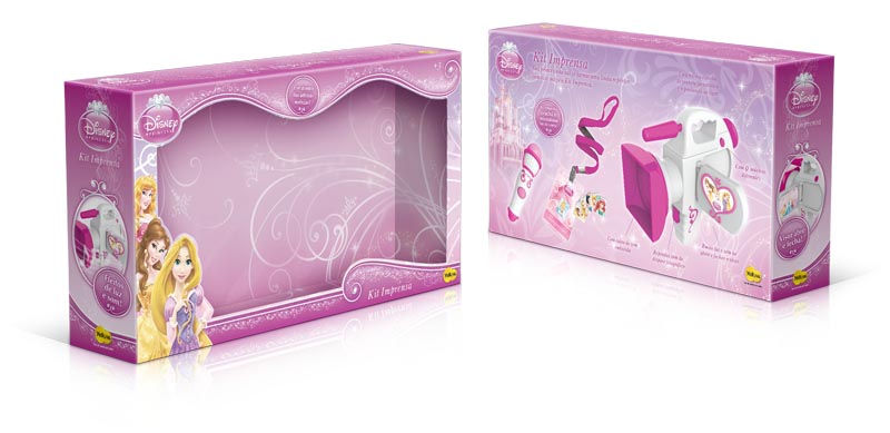Embalagem Window Box Kit Imprensa